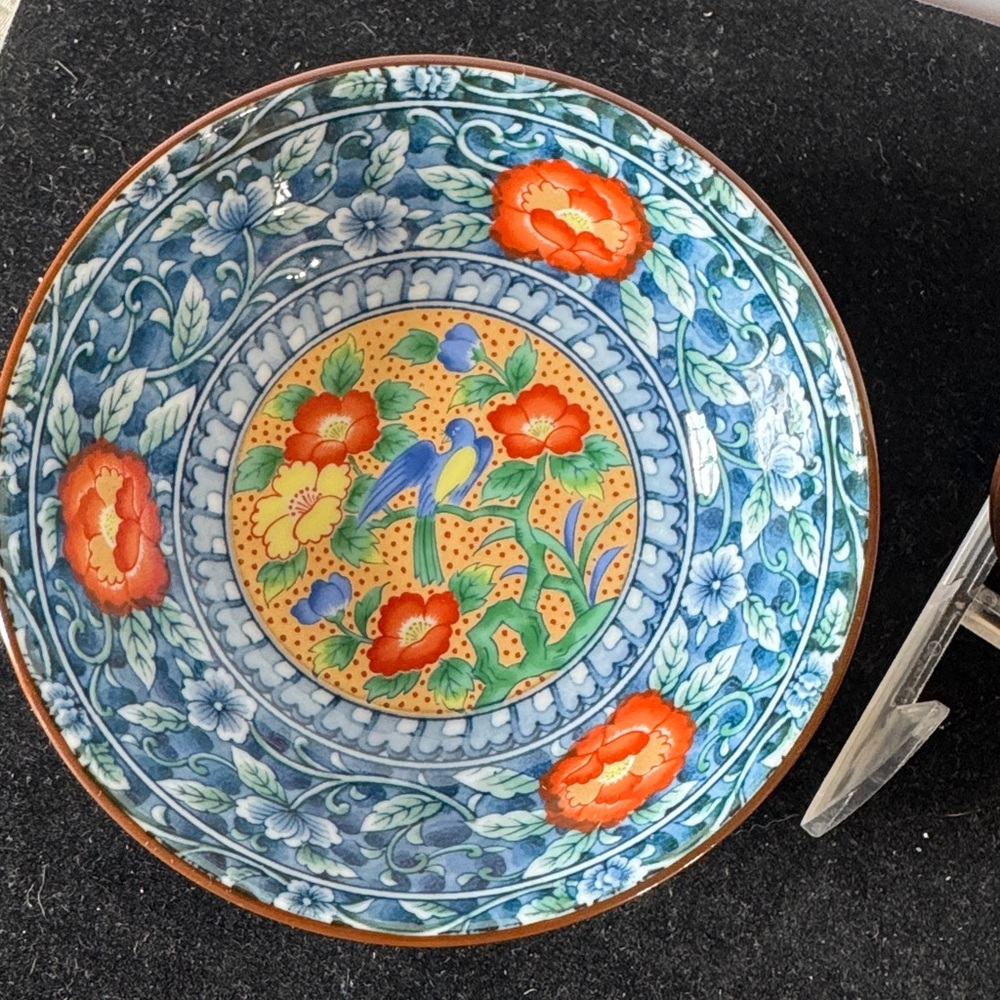2 Vintage Japanese Juzan Gama Arita Ware Porcelain Rice/Cereal Bowl Signed - Picture 2 of 5